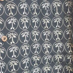 XL Mens Relax Hawaiian Style Beach Palm Tree Shirt